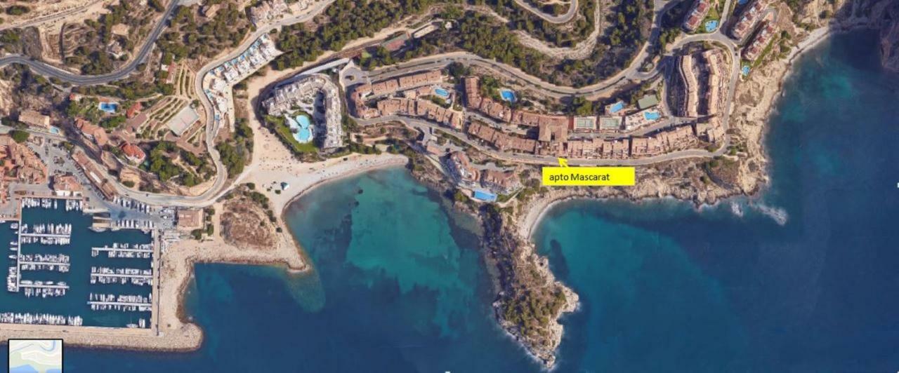 Apartamento Mascarat Vistas Al Mar Altea Bagian luar foto